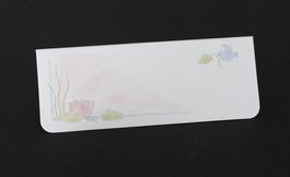Tischkarten Seerose