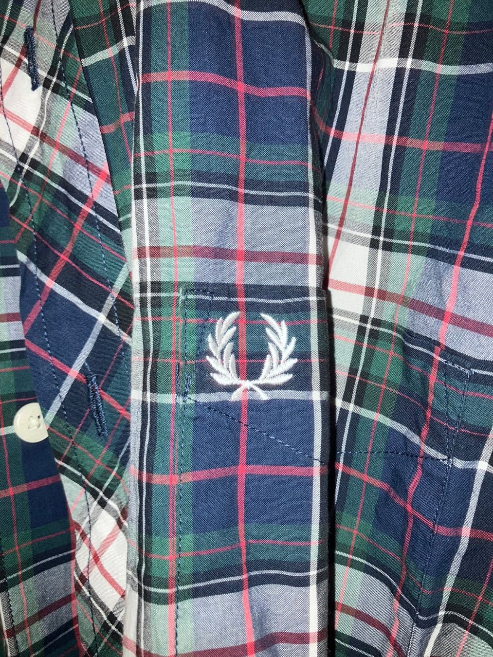 Fred Perry Camicie: Fred Perry Hemd karriert - L – Usato da Winkel venduto da Studi66 1