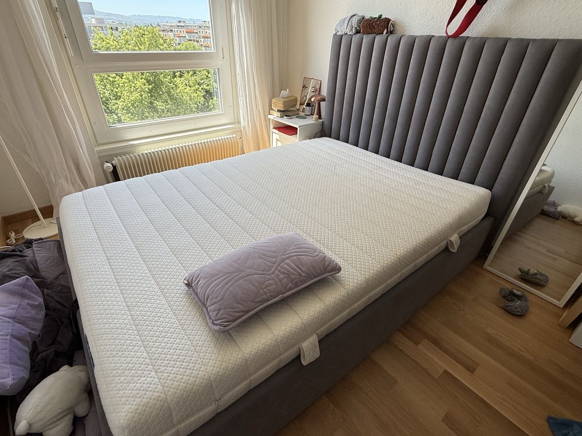 Letti: Lit et matelas 140cm x 200cm – Usato da Chêne-Bougeries venduto da Kaiwa