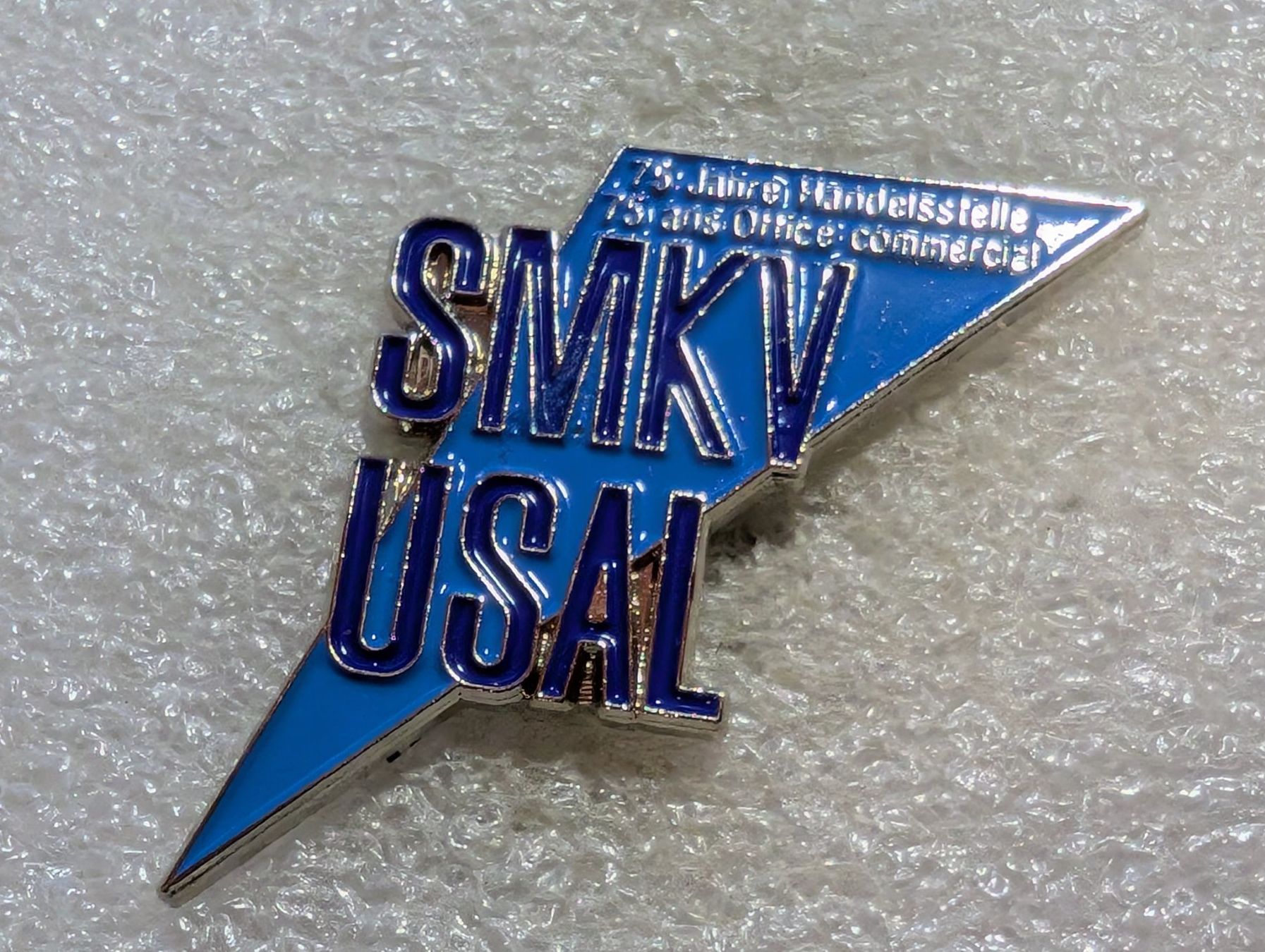 Placchette & Badge: Ansteckpin 164: SMKV – Usato da Oppligen venduto da Pin-Fall-Shop