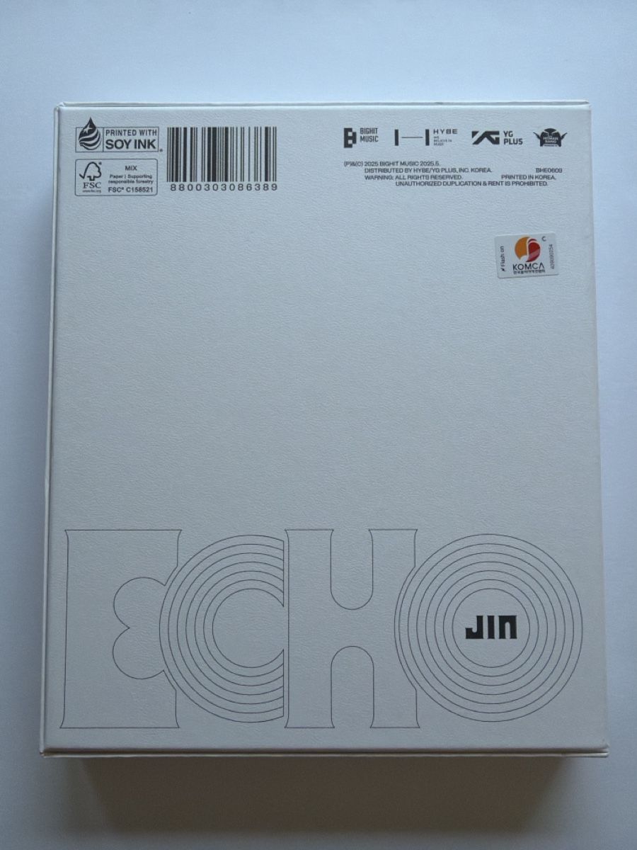 CD: BTS - Jin - Echo Album Version 3 – Nuovo (secondo la descrizione) da Belp venduto da silverlight88 1
