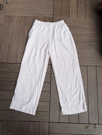 Pantalon Abercrombie & Fitch lin et viscose taille M