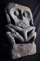 Hampatong Wächterfigur Dayak Bahau Borneo Tribal Art