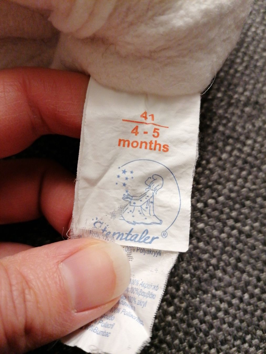 Sonstige Mädchenkleider: Mütze Sterntaler Gr 41 / 4-5 Monate – Gebraucht aus Büttikon AG von Amineah 4