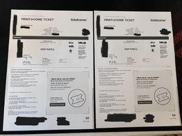 2x Deep Purple Ticket Sitzplatz  Hallenstadion 16.10.2026