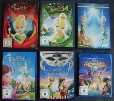 6 DVD: Walt Disneys TINKERBELL, ab 0 Jahren