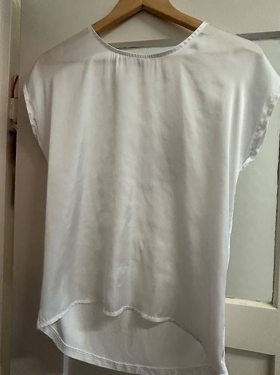 Camicette: Blusenshirt Gr 34 weiss – Usato da Zürich venduto da Nia_S