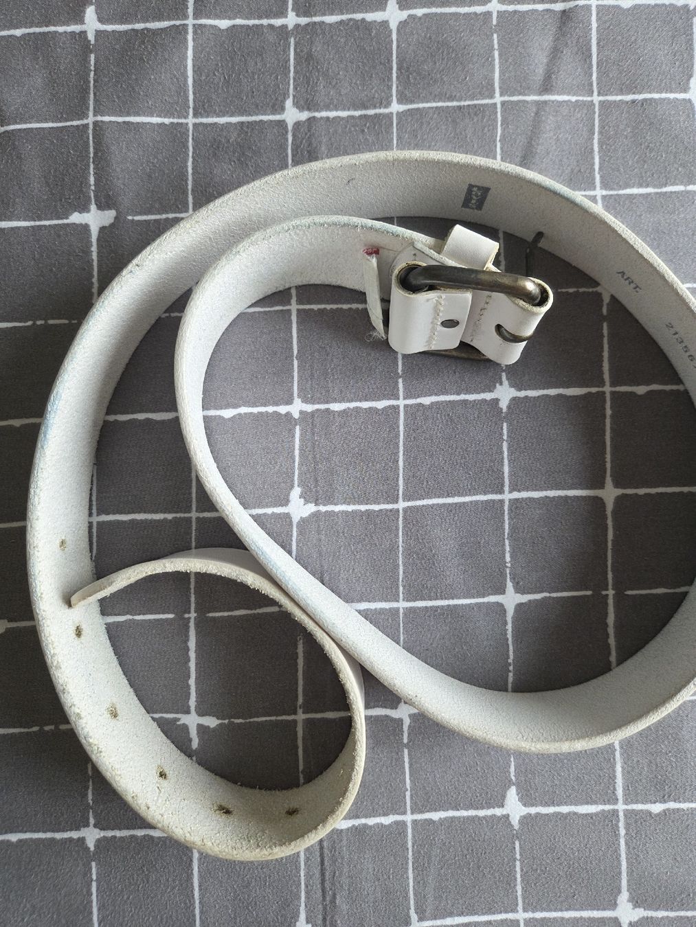 Levi's Ceintures: Levis Gürtel weiss Leder Grösse 95/38 – D'occasion à Zollikofen par Vintageforyou 1
