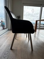 Sessel Lederoptik schwarz 6 Stk. guter Zustand