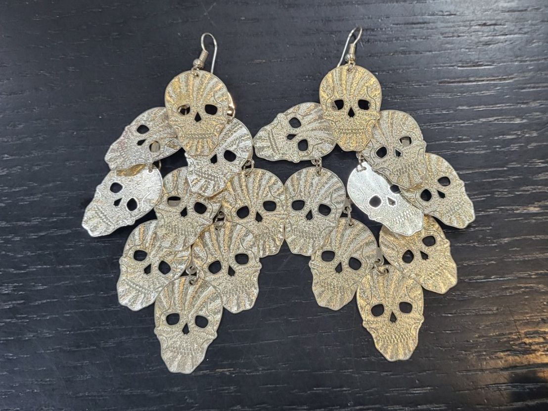 Ohrringe & -stecker: Totenkopf Skull Ohrringe – Neu (gemäss Beschreibung) aus Figino von MabaStore24