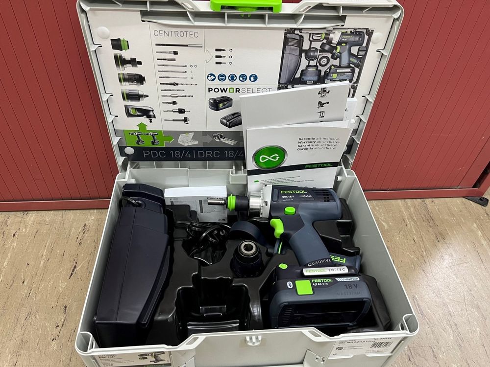 Festool Akku-Bohrschrauber DRC 18/4 (Gebraucht) in Zetzwil für CHF 305 ...