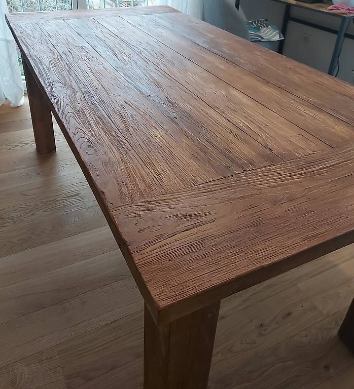 Tavoli: Table rectangulaire en teck massif – Usato da Lausanne venduto da dya_tkc9 4