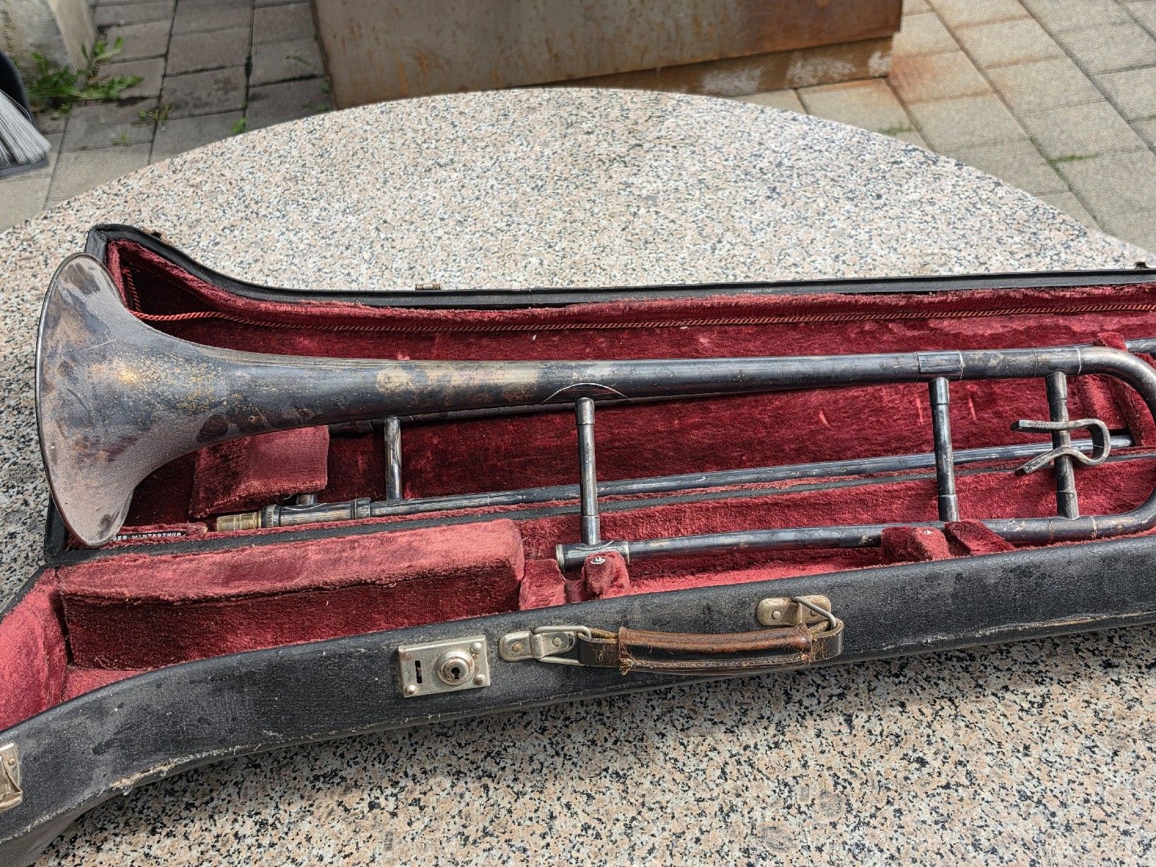 Strumenti musicali: Posaune Reynolds mit Koffer alter Zustand – Usato da Mettlen venduto da elios0888 5