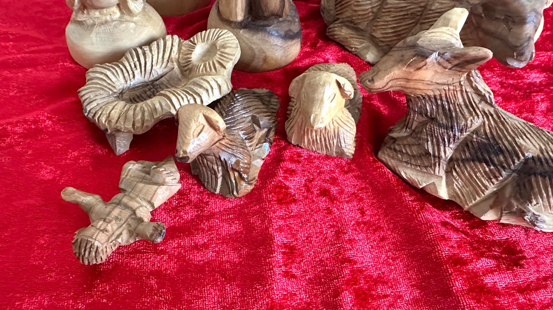 Figurines: Krippenfiguren aus Olivenholz – D'occasion à Zürich par brazerola 5