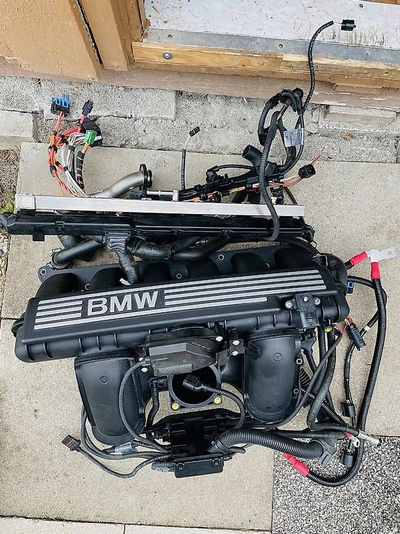 Motoren: BMW N52B30 Ansaugbrücke Komplettset  – Gebraucht aus Selzach von King_Kong2403