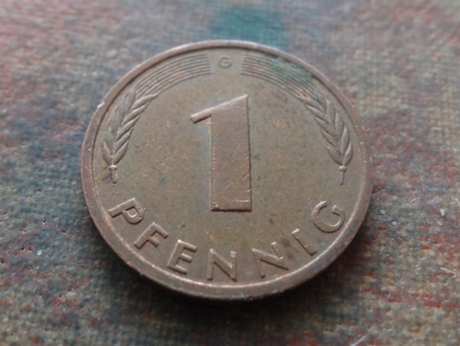 Tutti le monete: DEUTSCHLAND 1 Pfennig 1987 – Usato da Romanel-sur-Lausanne venduto da Swift13 1