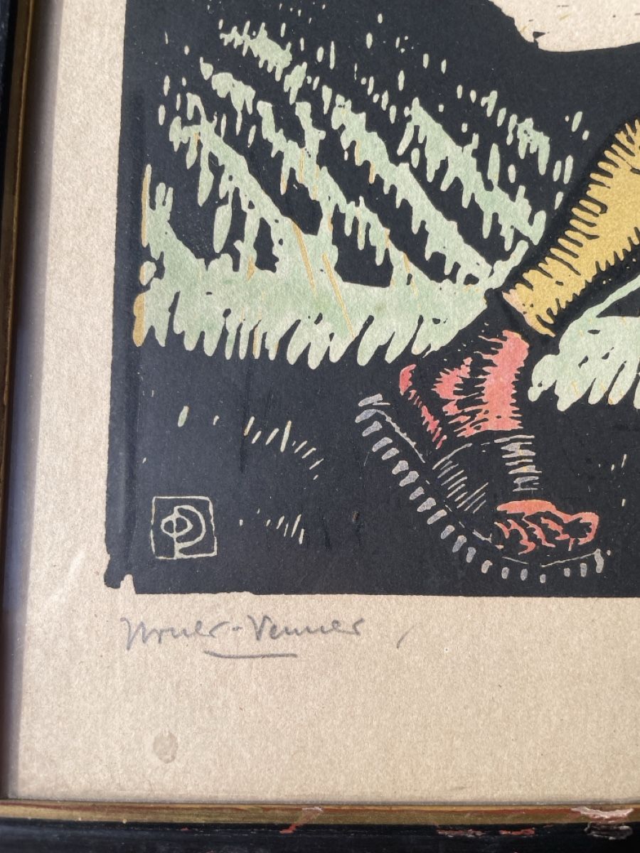 Xilografie: Otto Plattner "Urner-Venner" signiert – Usato da Frenkendorf venduto da lau_8fff 2