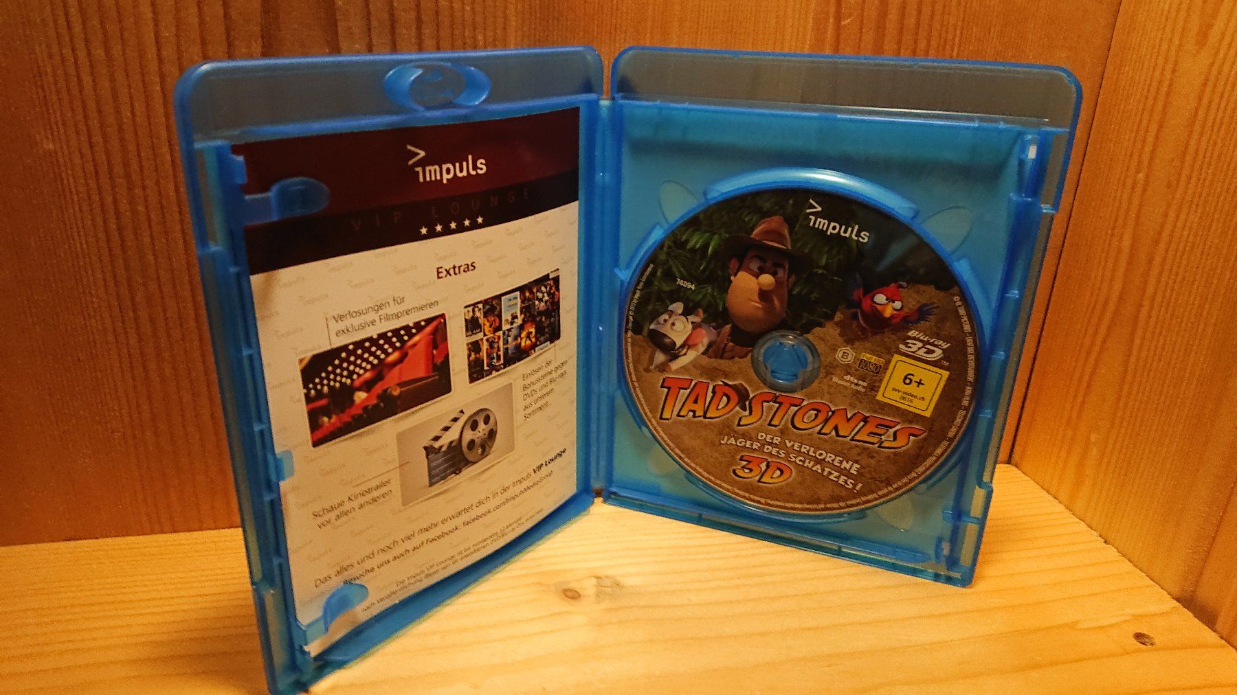 Tutti i DVDs: TAD STONES in 3D und 2D Blu-Ray – Usato da Wilderswil venduto da Exebub 2