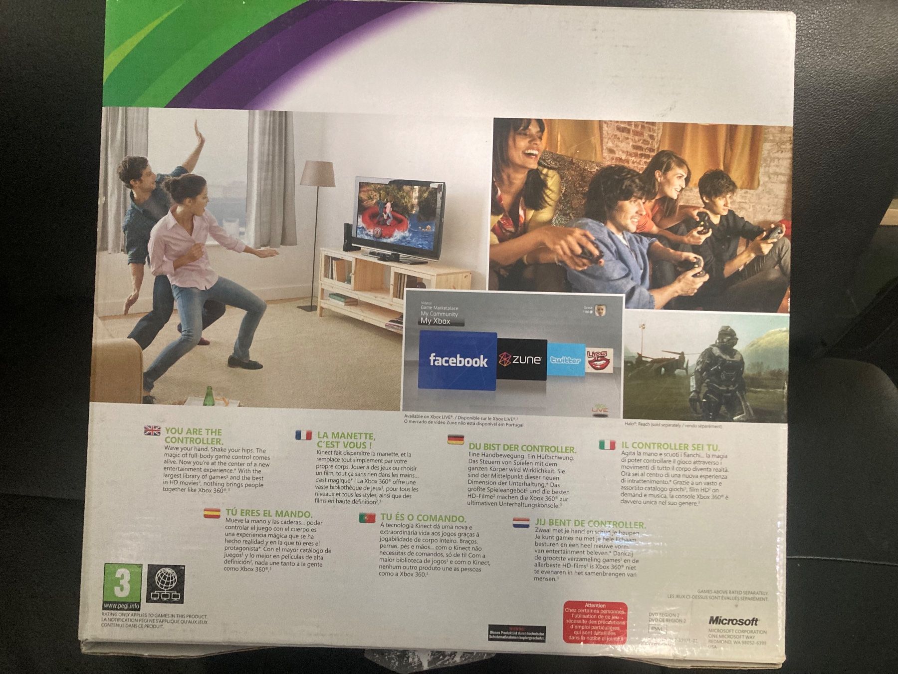 Microsoft Konsolen: Neu !!! Xbox 360 Kinect Bundle mit Spiel und 4GB Speicher – Neu und originalverpackt aus Bern von TotheMoonnn 2