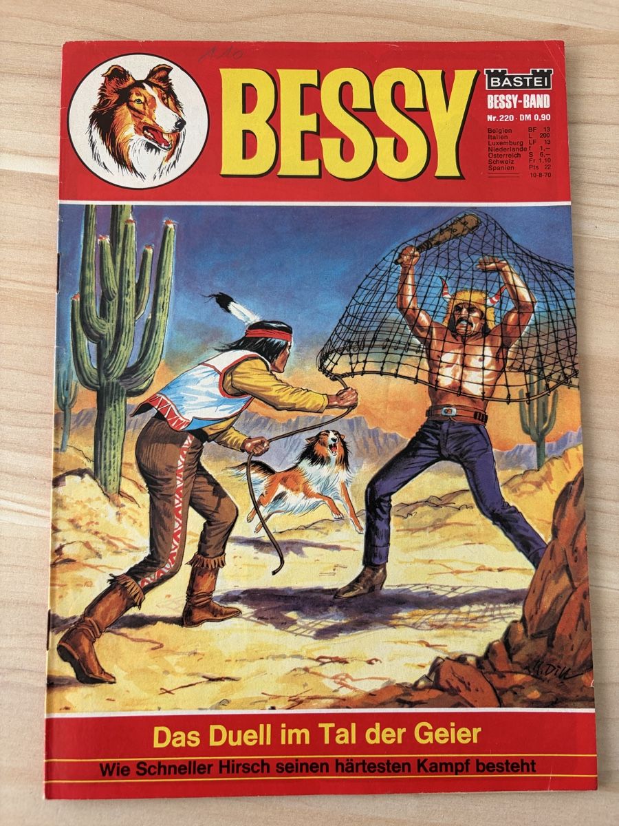 Fumetti: Bessy Bastei 1.Aufl. Heft 220, 1970 – Usato da Kehrsatz venduto da Raboy