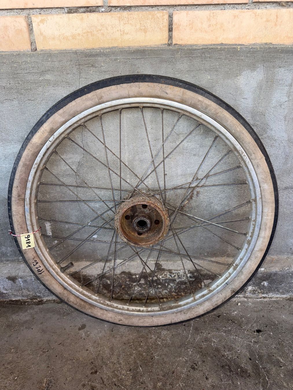 Sachs Parti ricambio per ciclomotori: Weinmann 19 Zoll Mofa Speichen Vorderrad – Difettoso da Fahrni b. Thun venduto da berger_tuning34