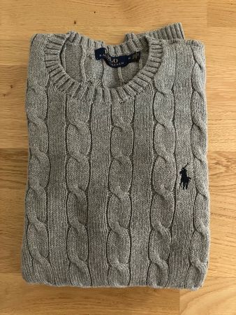 Polo Ralph Lauren Pullover grau Herren Homme Grösse M neu
