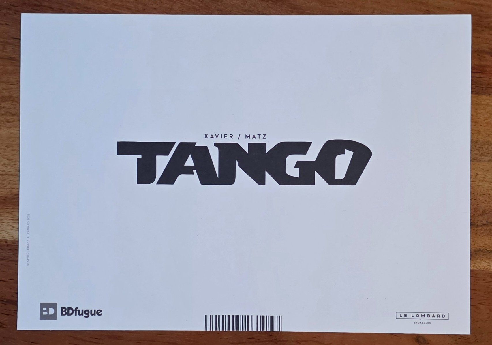 Comics: Ex-Libris Tango 21X15 cm – Neu (gemäss Beschreibung) aus Dorénaz von DaWiiD 1