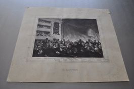EDOUARD-JOSEPH DANTAN - Un entracte à la comédie Française