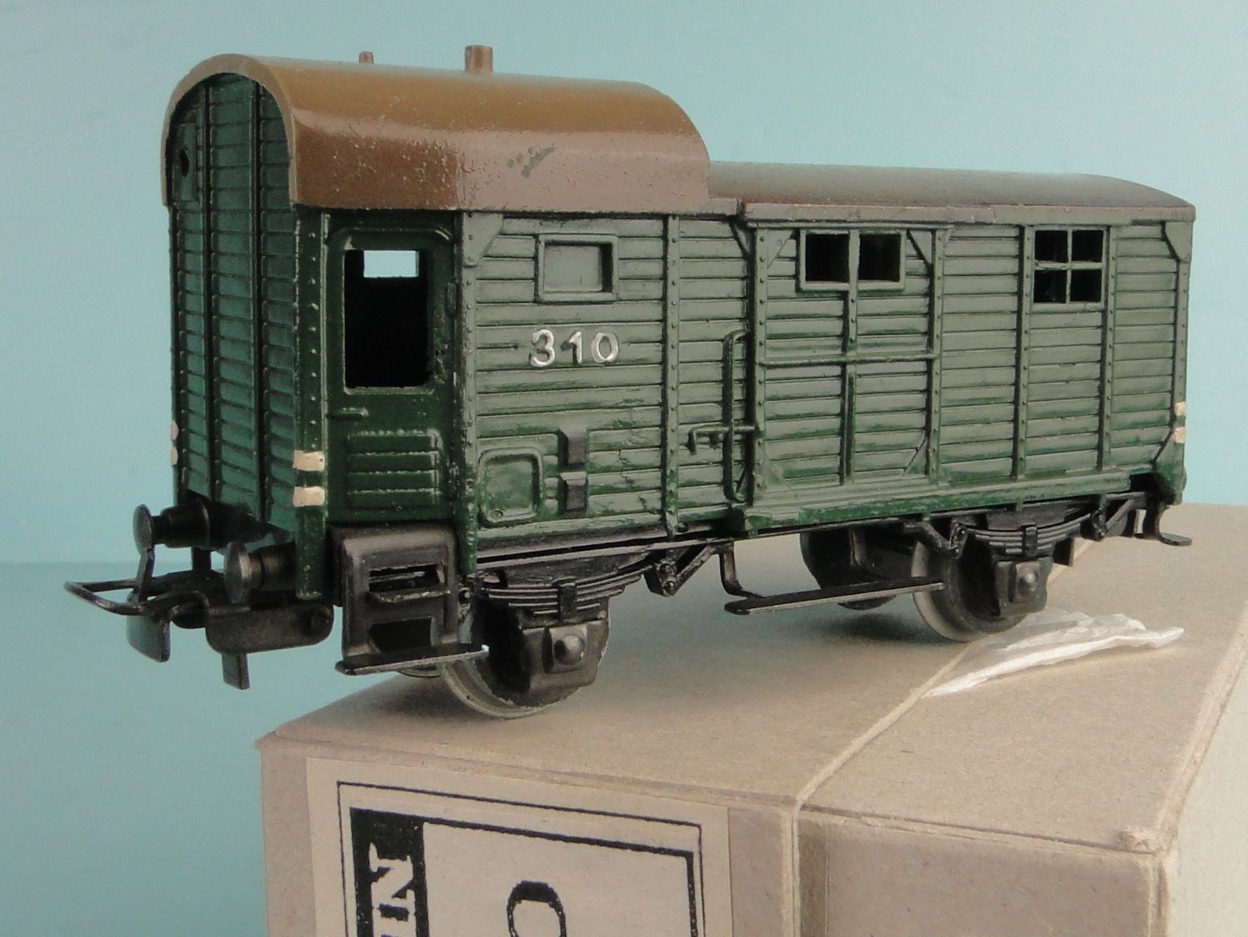 Märklin Modellini di ferrovie: Märklin 310 2 - Achser Gepäckwagen – Nuovo (secondo la descrizione) da Bülach venduto da cann11 6