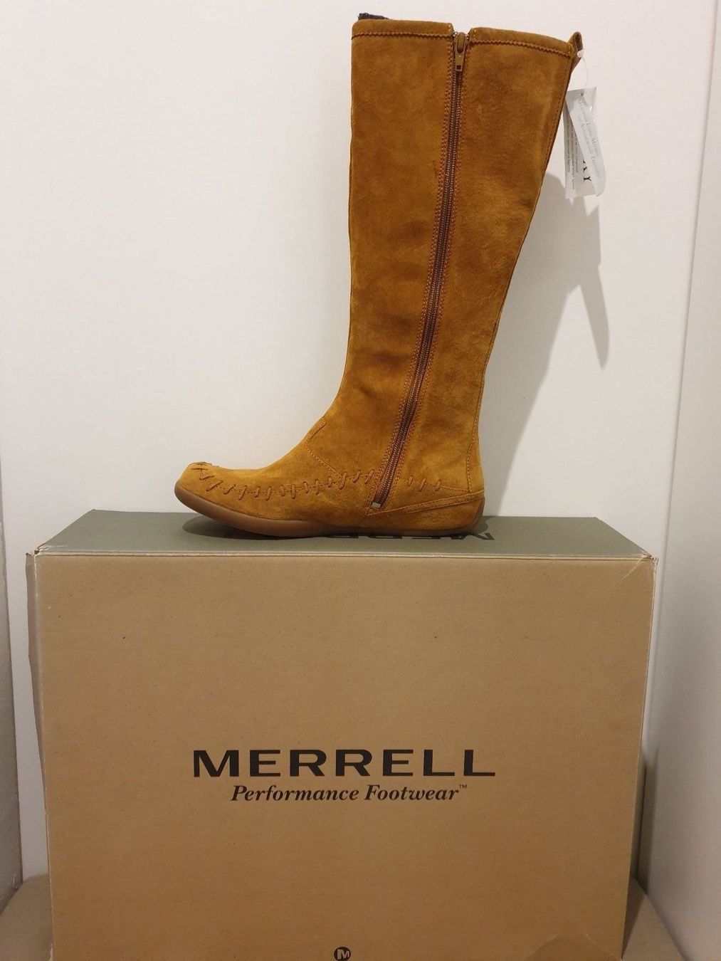 Merrell Scarpe da donna: MERRELL BLAZING STAR OAK TAN 38.5 – Nuovo e nell'imballaggio originale da Zürich venduto da LIQUIDATOR.CP 1