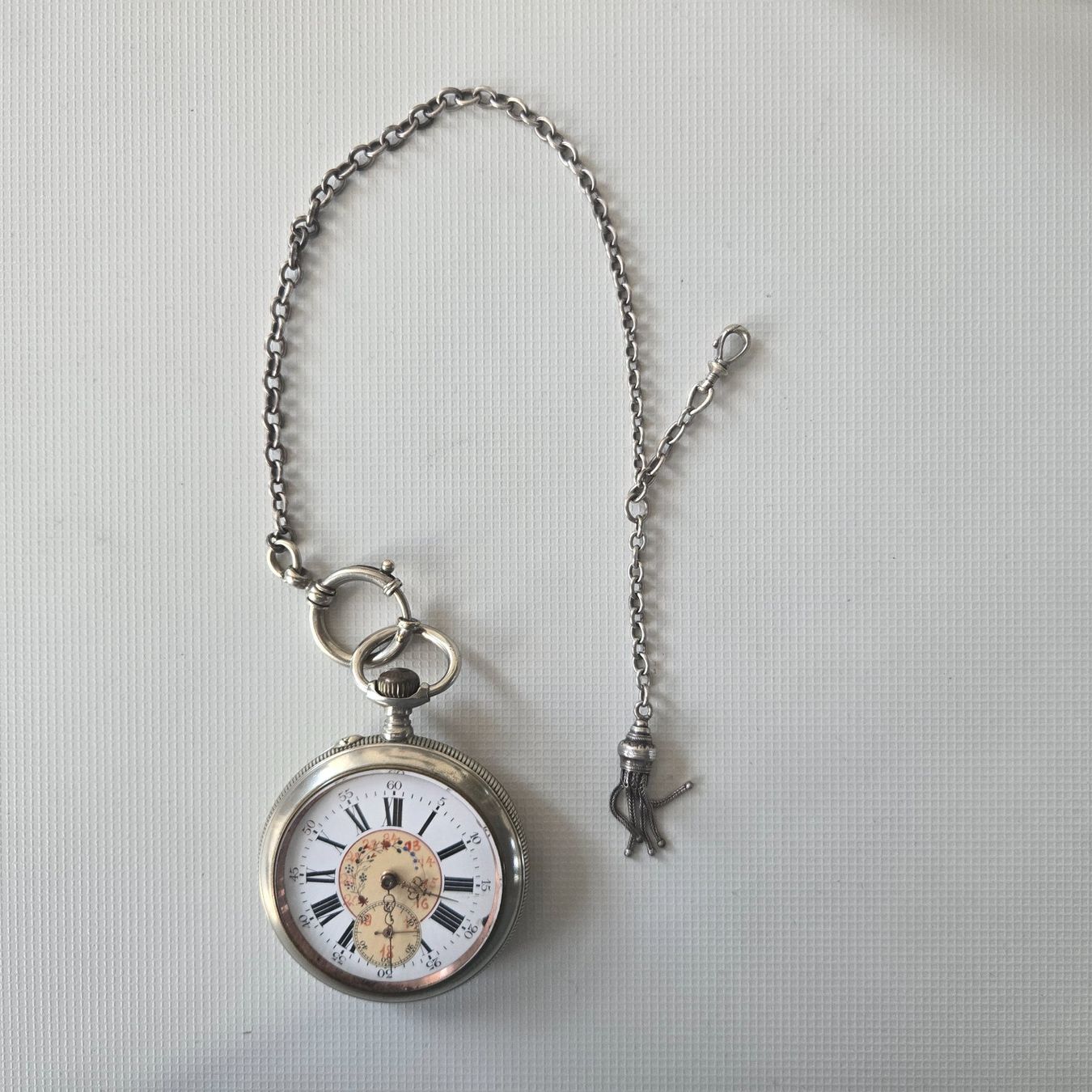Orologi: Taschenuhr silber – Usato da Windisch venduto da mecke1 1
