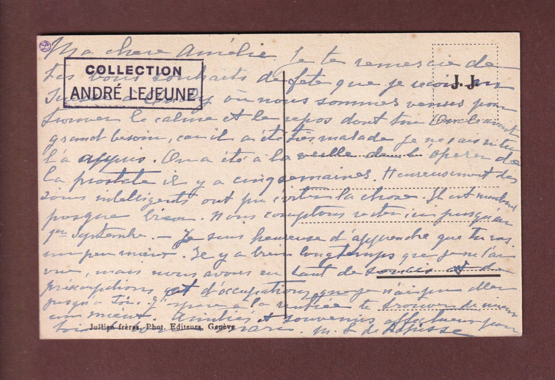 Cartes postales: LAUSANNE - Ouchy - Beau-Rivage – D'occasion à Pully par nicecards 1