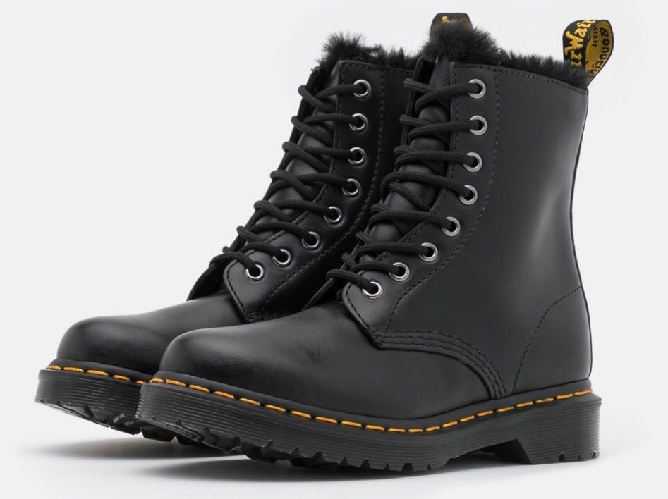 dr martens fourrure