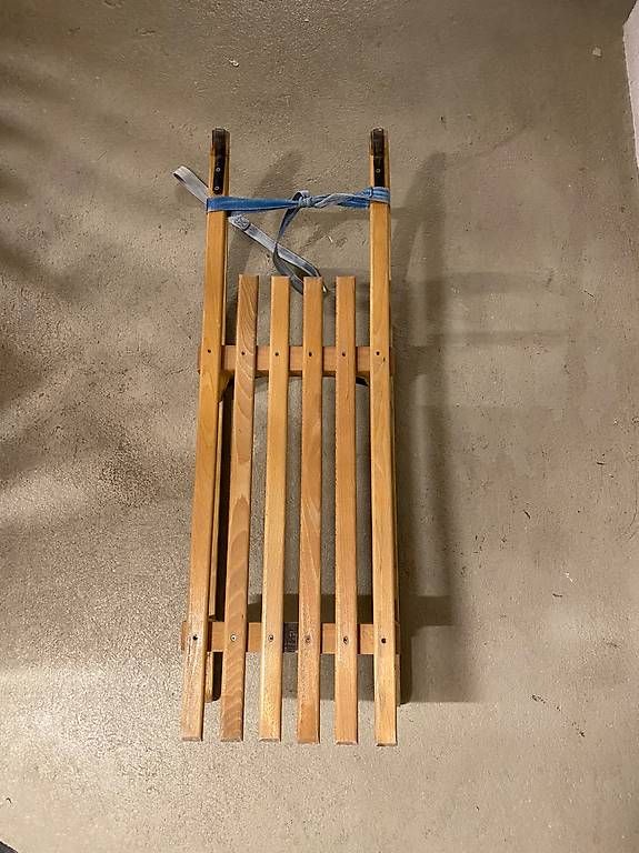 Slitta: Holzschlitten 2-Plätzer – Usato da Zürich venduto da Belle_Idee 1