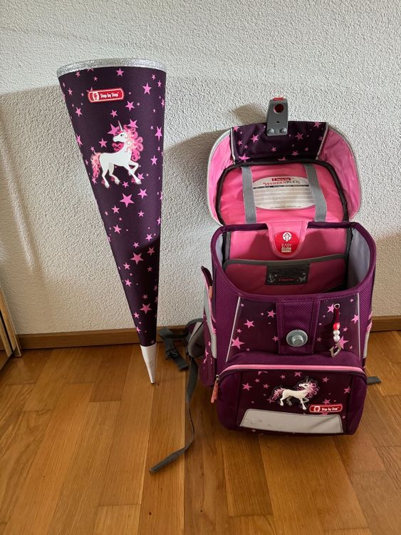Belmil Schulranzen Set Mädchen Unicorn Dream (Motiv: Einhorn) Classy