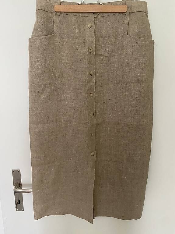 Bogner Gonne: Leinenrock beige BOGNER S/M – Usato da Zürich venduto da Ma_Go