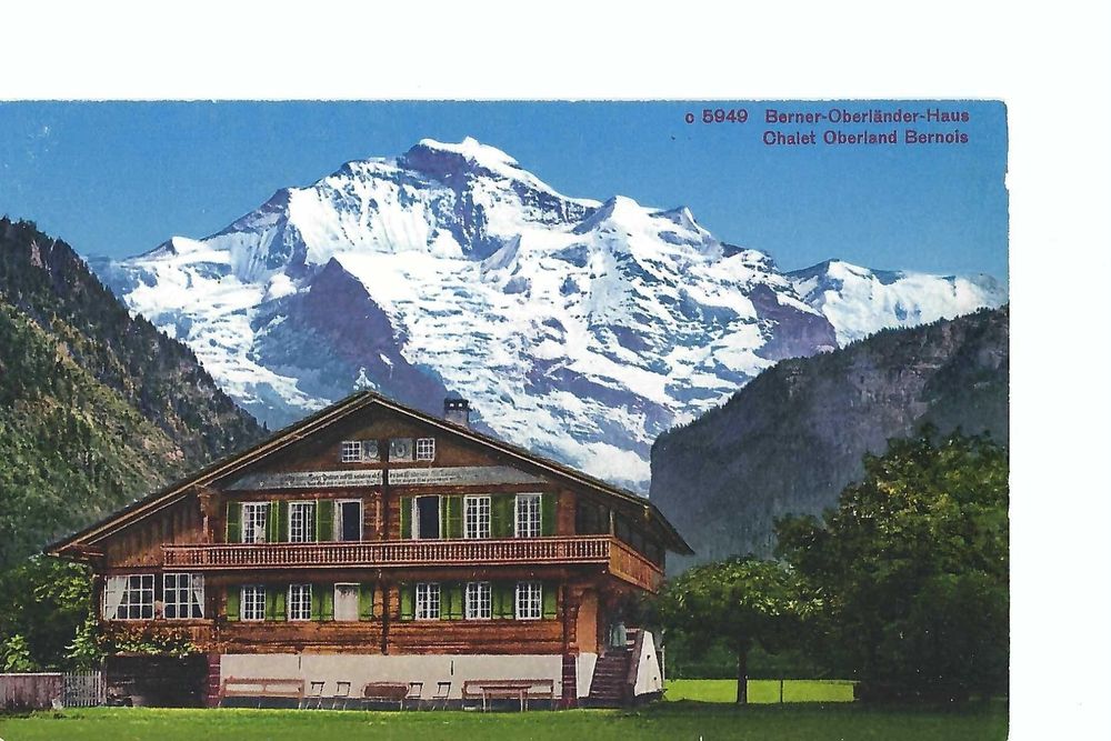 CHÂLET Oberland Bernois, Berner Oberländer Haus, Jungfrau | Kaufen auf ...