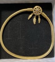 Charmarmband in DE 24karat gelbgold vergoldet 2j G