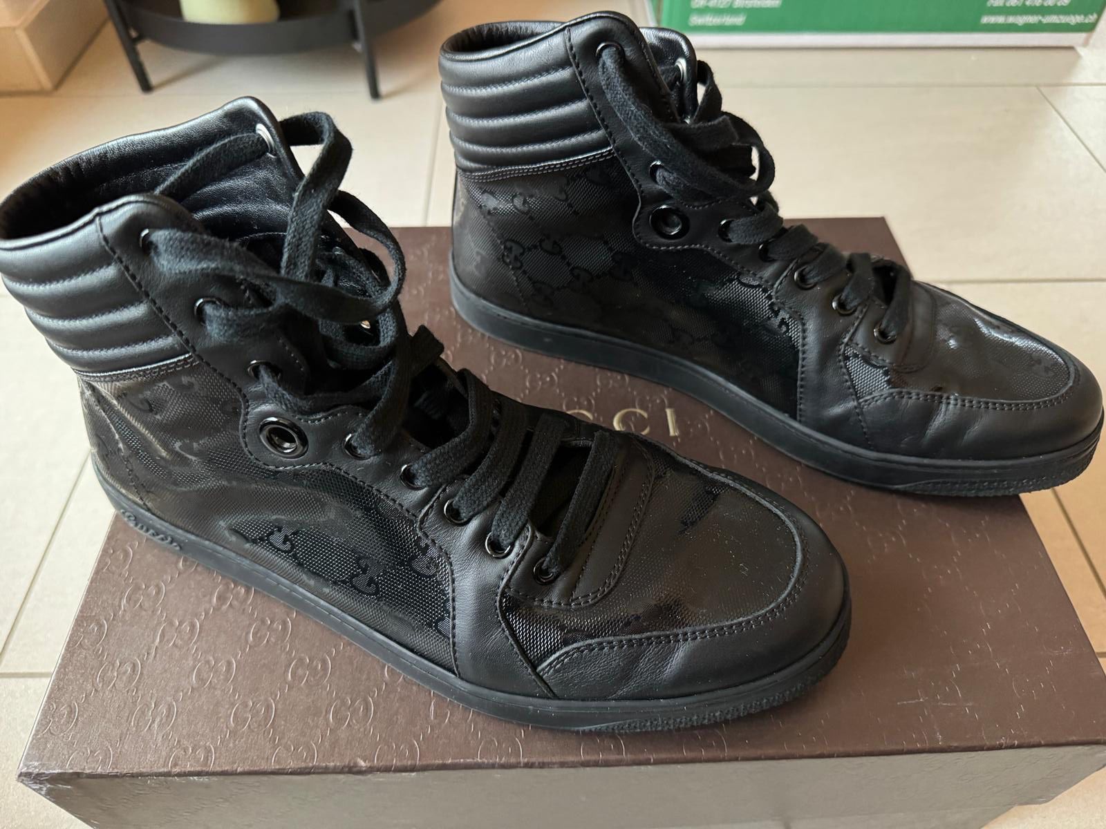 Gucci Scarpe da uomo: Orginale Gucci High-Top Sneakers Grösse 42 – Nuovo (secondo la descrizione) da Nidau venduto da chi_d9ss