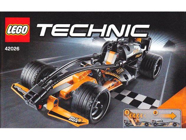 Lego Kit di costruzioni: Lego 42026 Black Champion Racer (2014) Technic, Pullback! – Usato da Basel venduto da SwissBrickBank