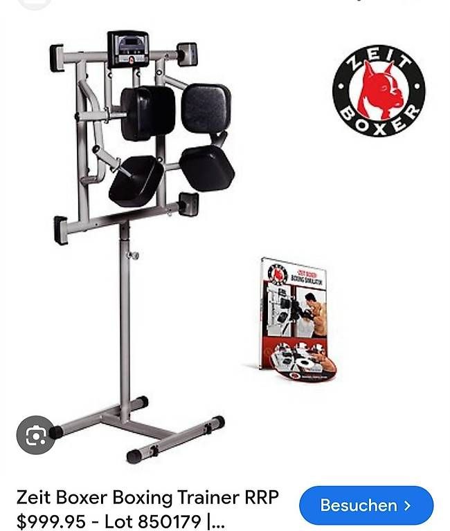 Hometrainer: Box Trainingsgerät NEU, ORIGINALVERPACKT – Nuovo e nell'imballaggio originale da Diepoldsau venduto da Yarisha 1