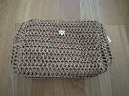 Sommer Tasche / Necessaire in Beige - Top Zustand!