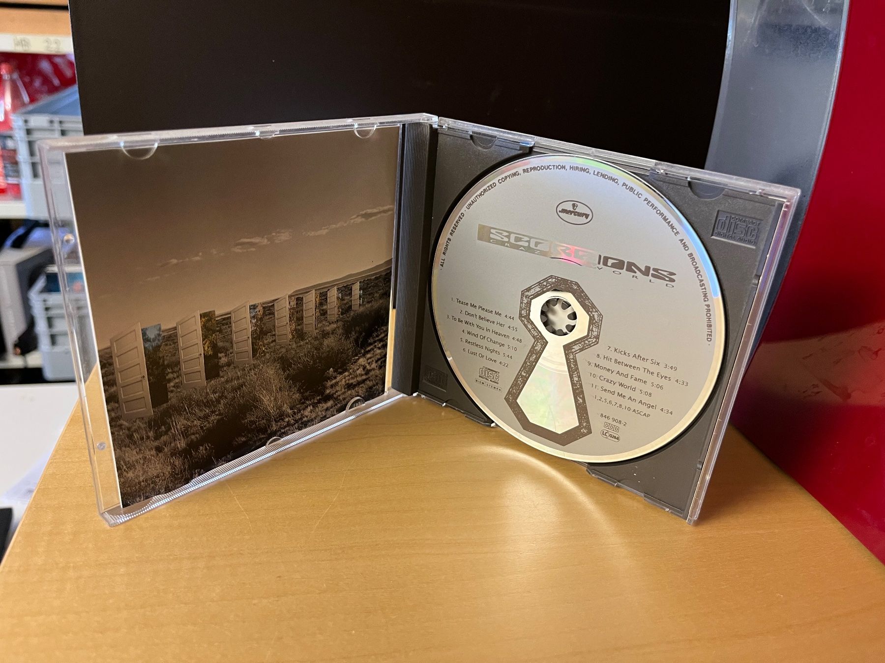 CD: Scorpions - Crazy World - SR13 – Usato da Küsnacht ZH venduto da Internetradio 2