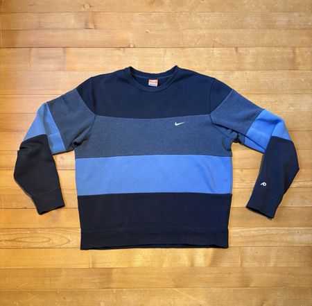 Vintage Nike Pullover, Sweatshirt, gestreift, Grösse M