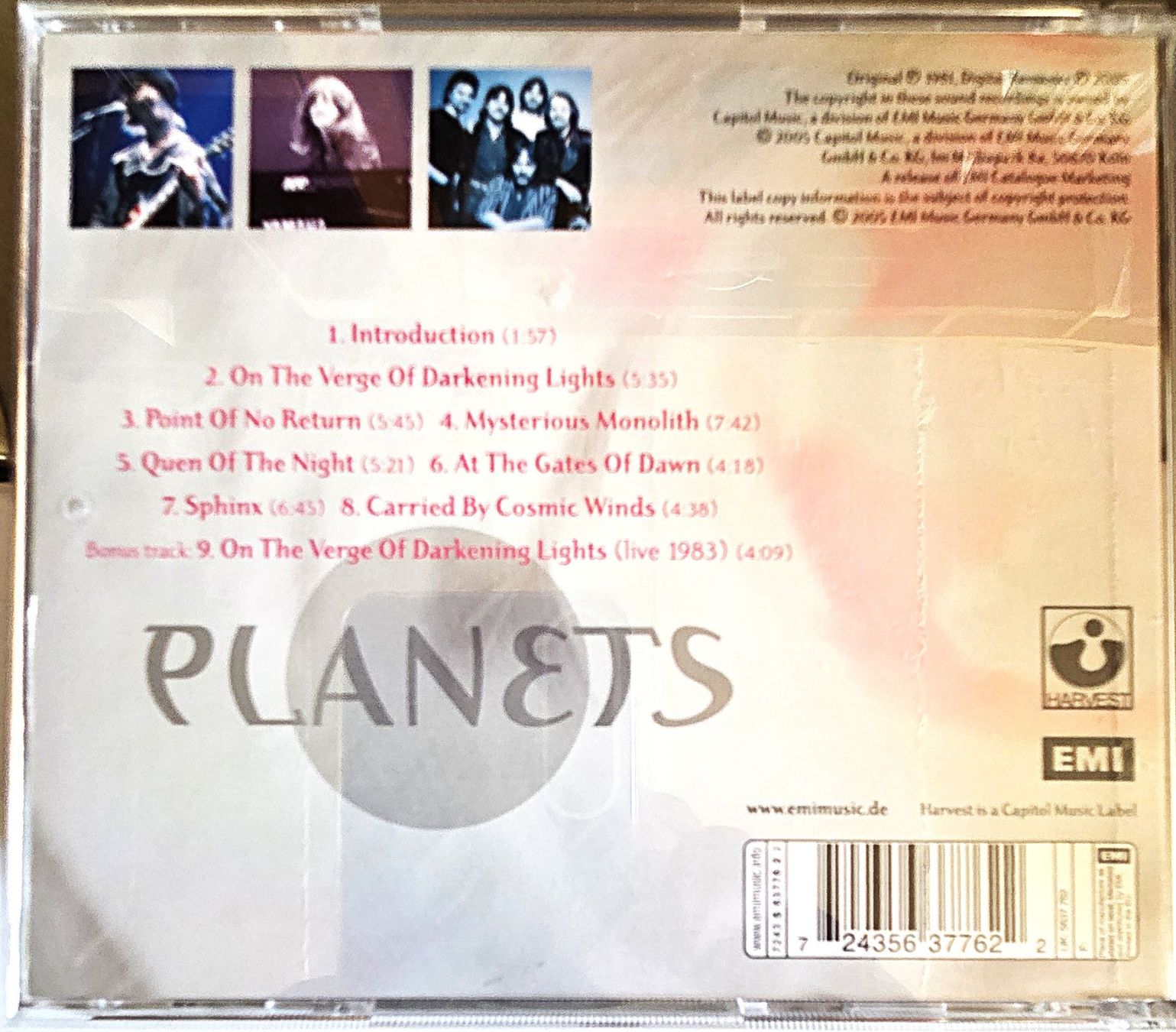CD: ELOY - Planets, Remastered 2005 – Usato da Biberist venduto da Beaver58 1