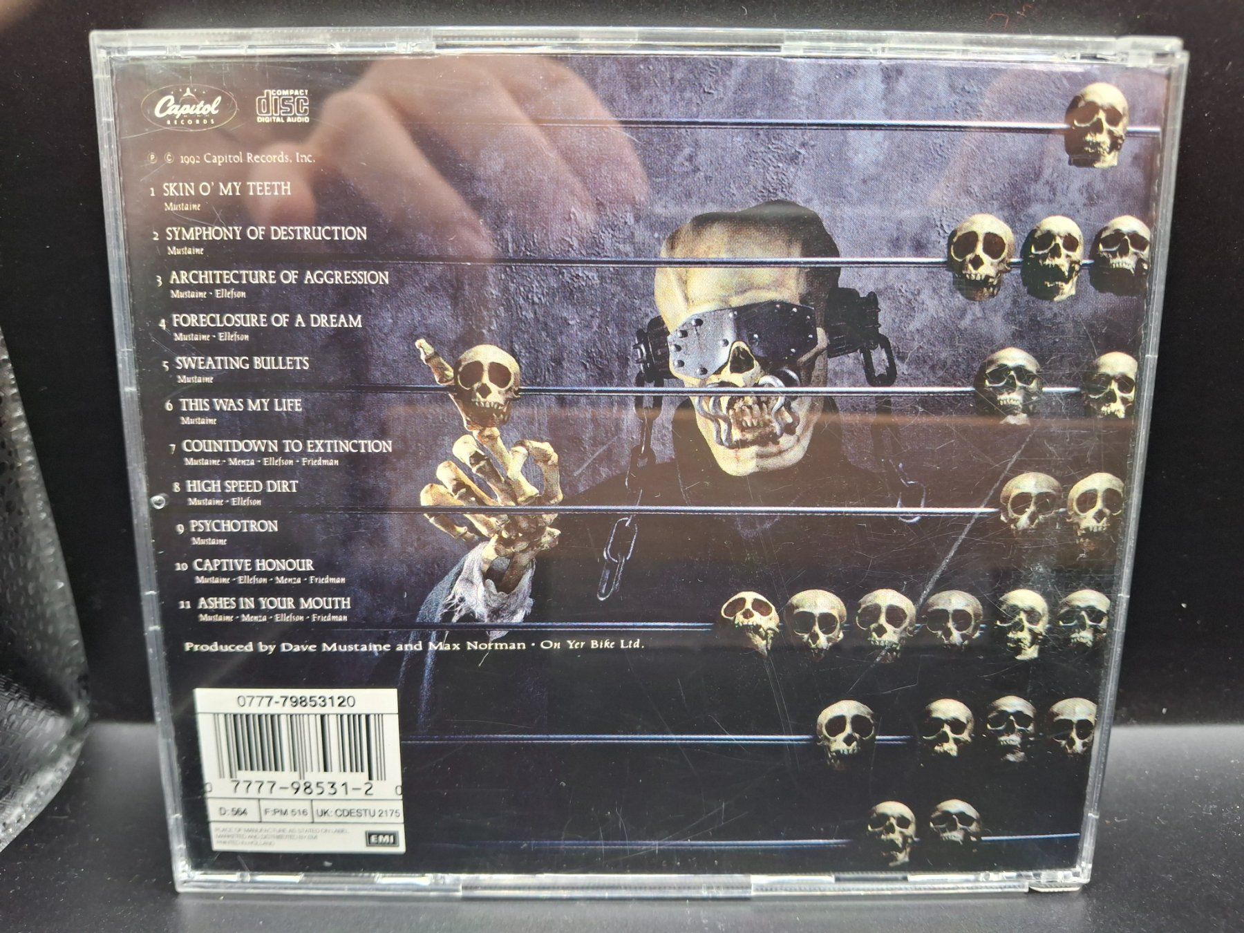 CDs: Megadeth – Countdown To Extinction – D'occasion à St.Gallen par jalamusic 1