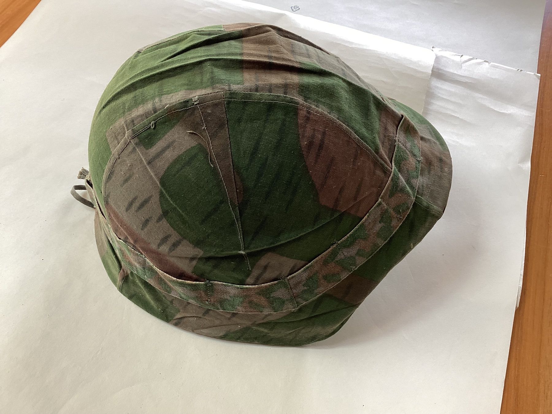 Schweizer Armee Uniformi: Helmbezug Ord, 40 – Usato da niederurnen venduto da Hagugelmann 6