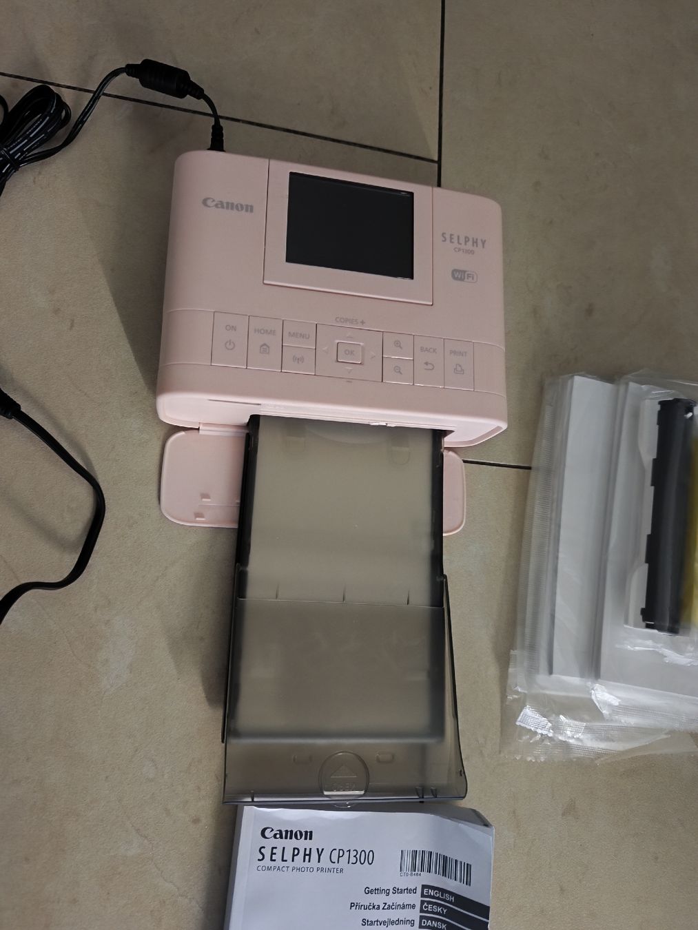 Canon Drucker: Canon SELPHY CP1300 pink compact photo printer – Gebraucht aus Lostorf von Mschnee 1