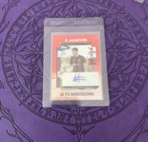 Fussballkarte A. Alarcón FC Barcelona Autograph RC 3/5