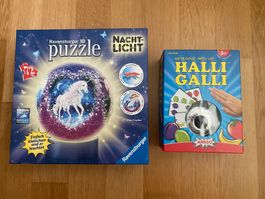 3D Puzzle Nachtlicht + Spiel Halli Galli